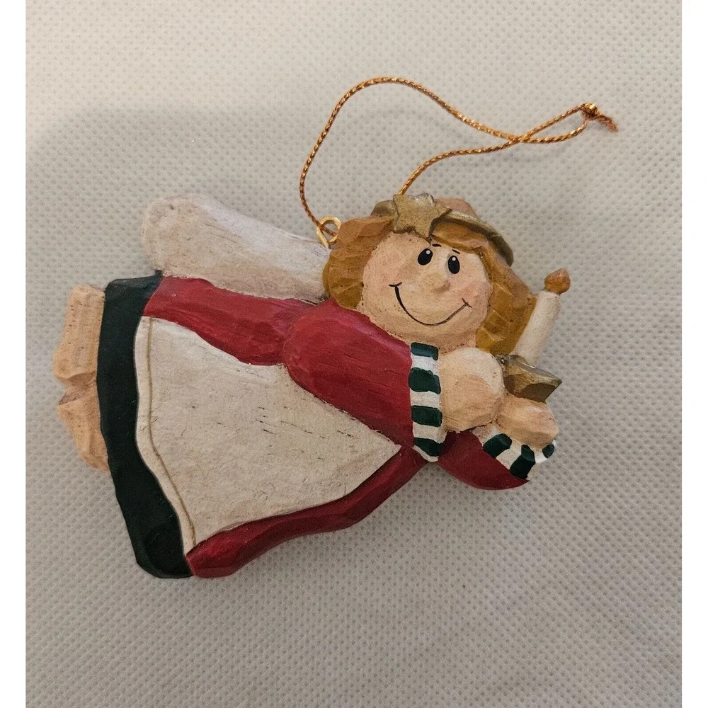 Cannon Falls‎ Angel Ornament Christmas Tree Decoration Holiday Decor Cute Smiley